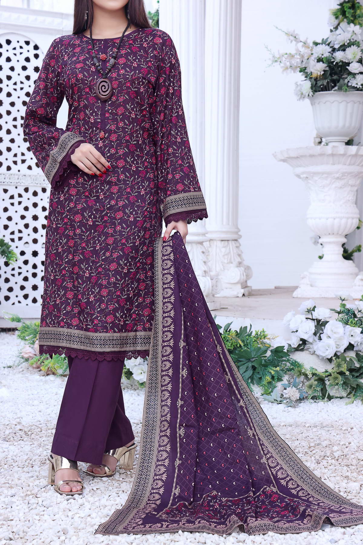 Kameez daman clearance design 2019