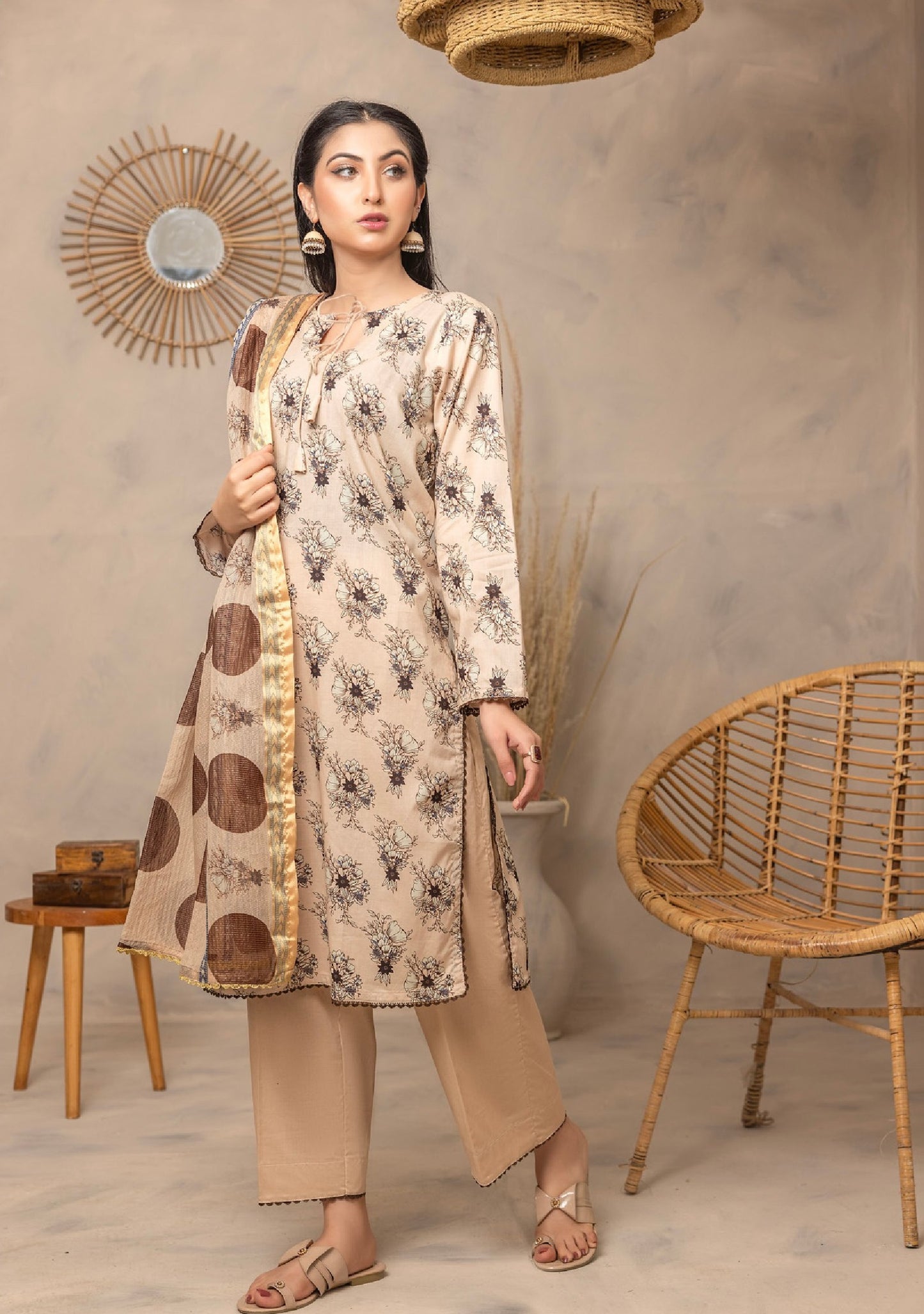 Salina Platinum By Regalia Textiles Printed Lawn Suits Unstitched 3 Piece - SM-10 - Summer Collection