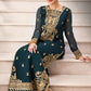 Asim Jofa Zari Sitara Embroidered Georgette Chiffon Unstitched 1 Piece Shirt - AJZS 19