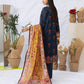 Aghaaz by Salitex Printed Lawn Dress 3 Piece Unstitched - UNS23AC001UT