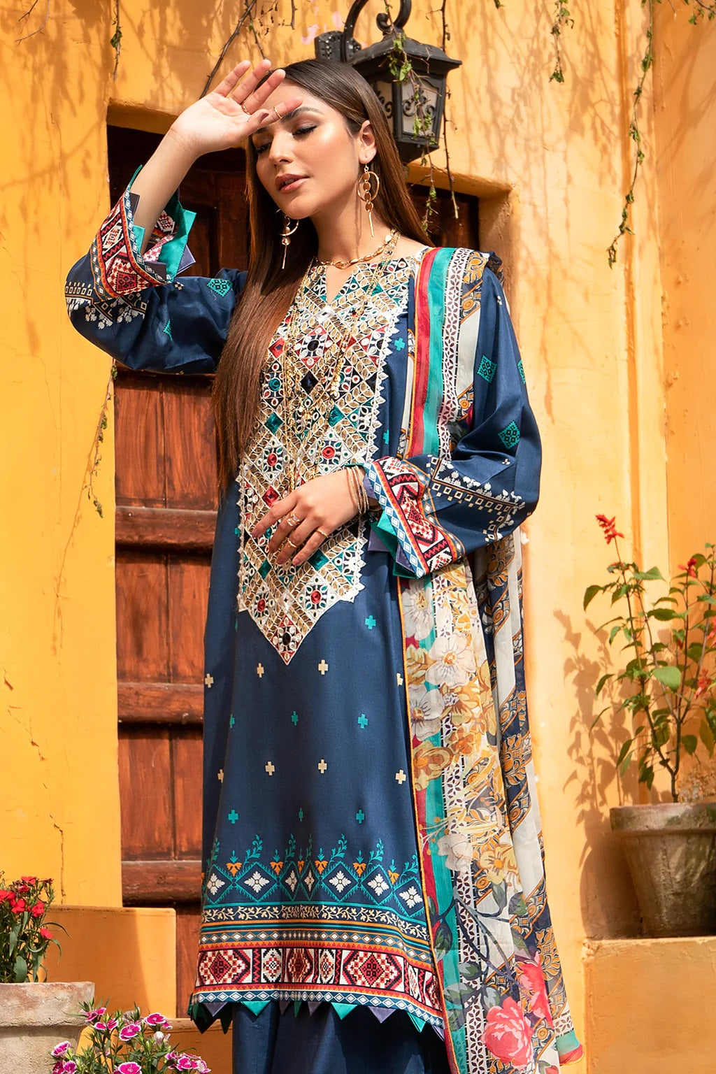 3 piece lawn suit cheap 2019