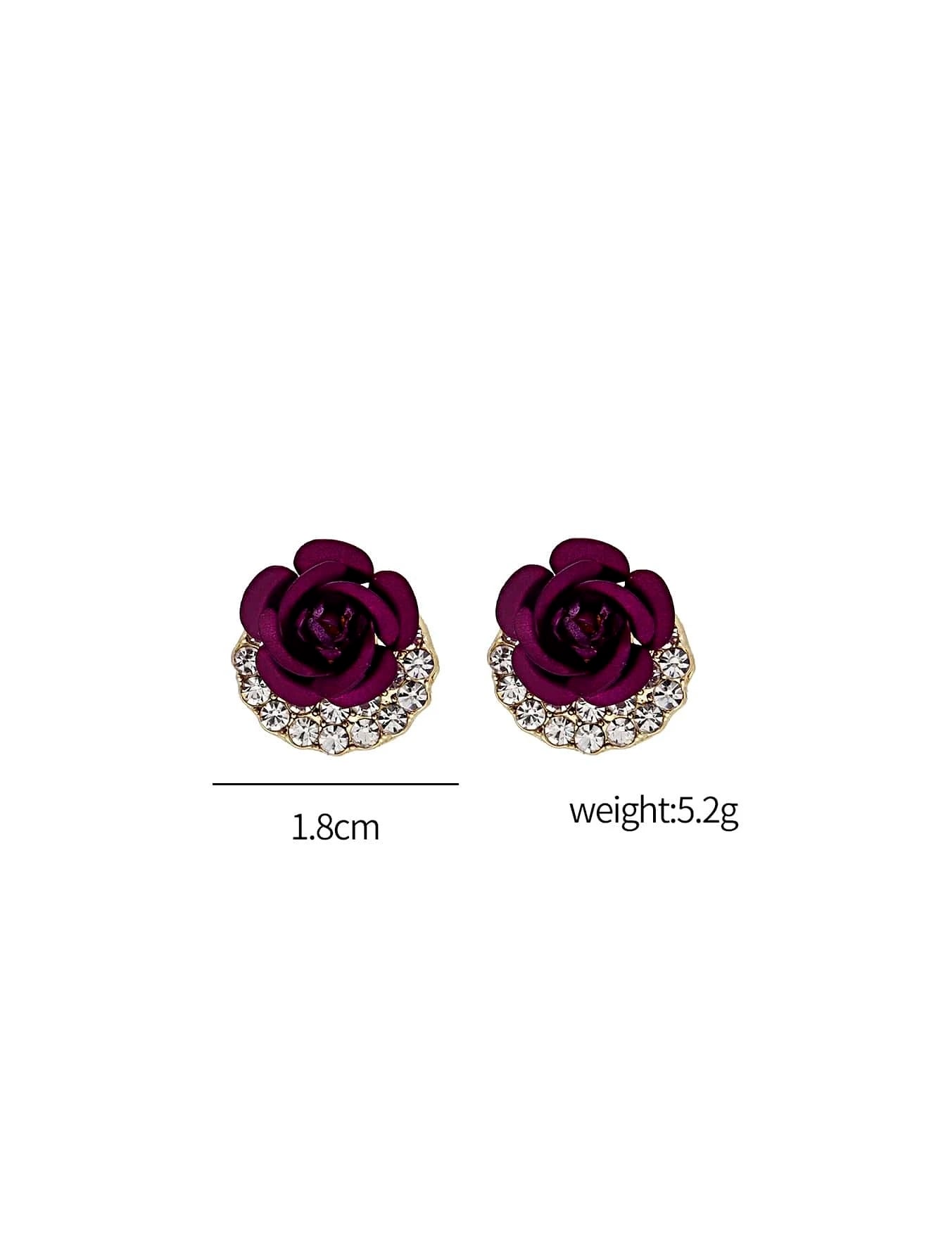 Flower Stud Earrings - HDJ 176