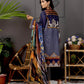 Orchid Digital Printed Lawn Unstitched 3 Piece Suit with Silk Dupatta - 05